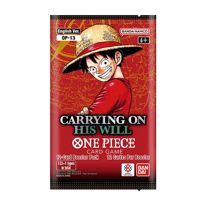 One Piece Card Game: Carrying On His Will Booster [OP-13]