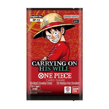 One Piece Card Game: Carrying On His Will Booster [OP-13]