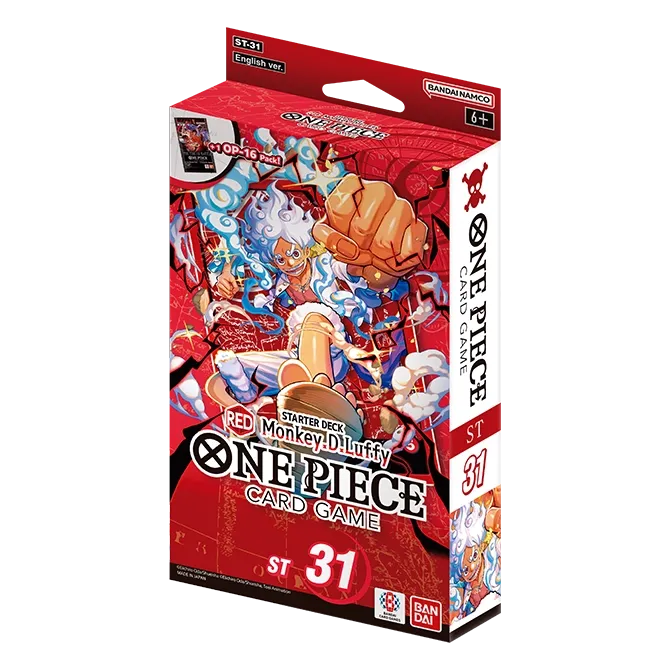 One Piece TCG: [ST31] Monkey.D.Luffy [RED] Starter Deck