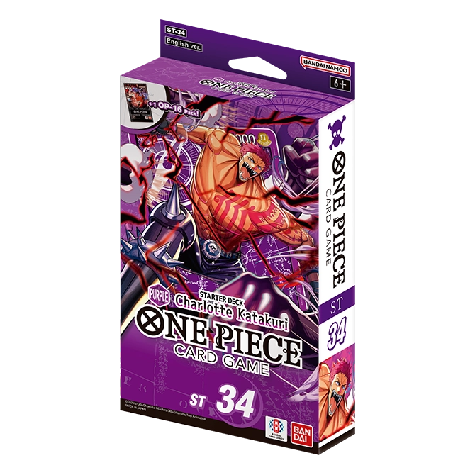 One Piece TCG: [ST34] Charlotte Katakuri [PURPLE] Starter Deck