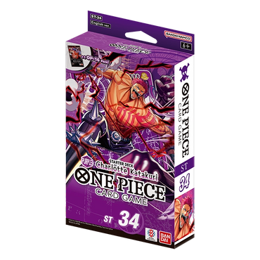 One Piece TCG: [ST34] Charlotte Katakuri [PURPLE] Starter Deck