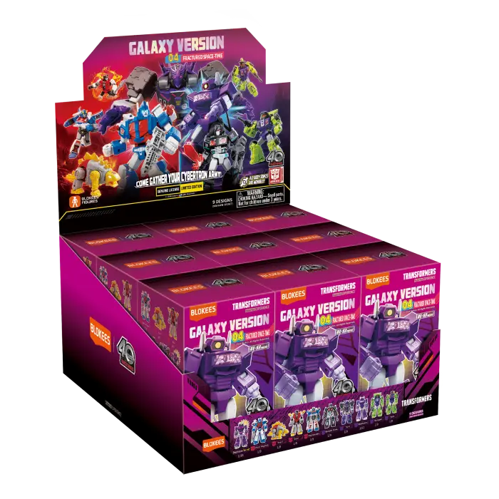 Blokees Transformers Galaxy Version 04 Fractured Space Time (Blind Box)