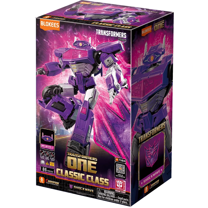 Blokees Figures - Transformers One (Model Kit) Classic Class Shockwave