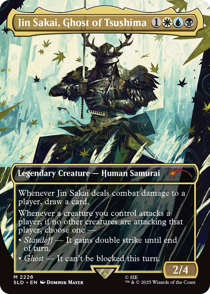 Magic: Secret Lair x: Playstation: Ghost of Tsushima (Non Foil)