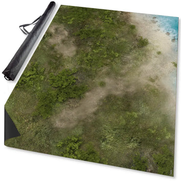 Terraincrate: Neoprene Gaming Mat Jungle Battle Mat 44" x 60"