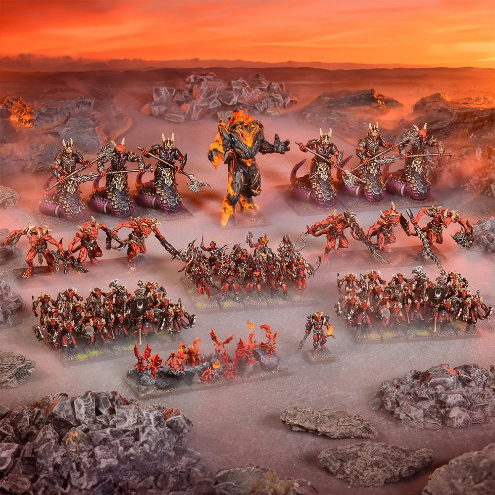 Kings of War: Forces of the Abyss Mega Army