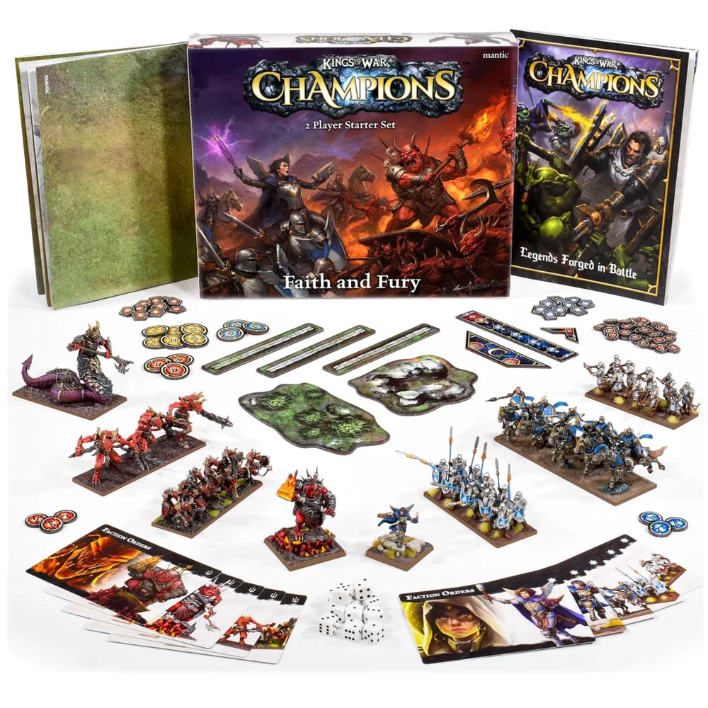 Kings of War: Champions: Faith and Fury 2-Player Starter Set