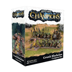 Kings of War: Champions: Grunk Blackclaw Company Box