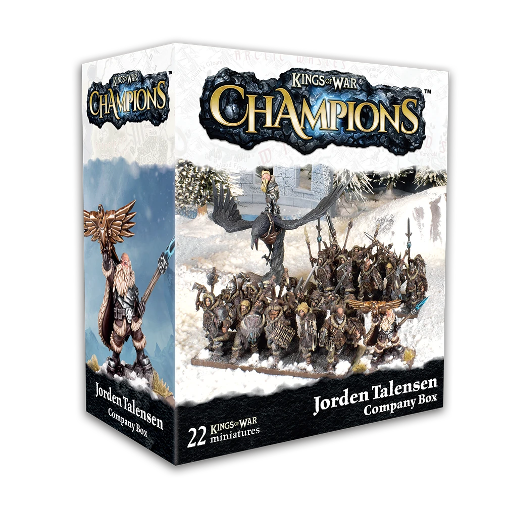 Kings of War: Champions: Jorden Talensen Company Box