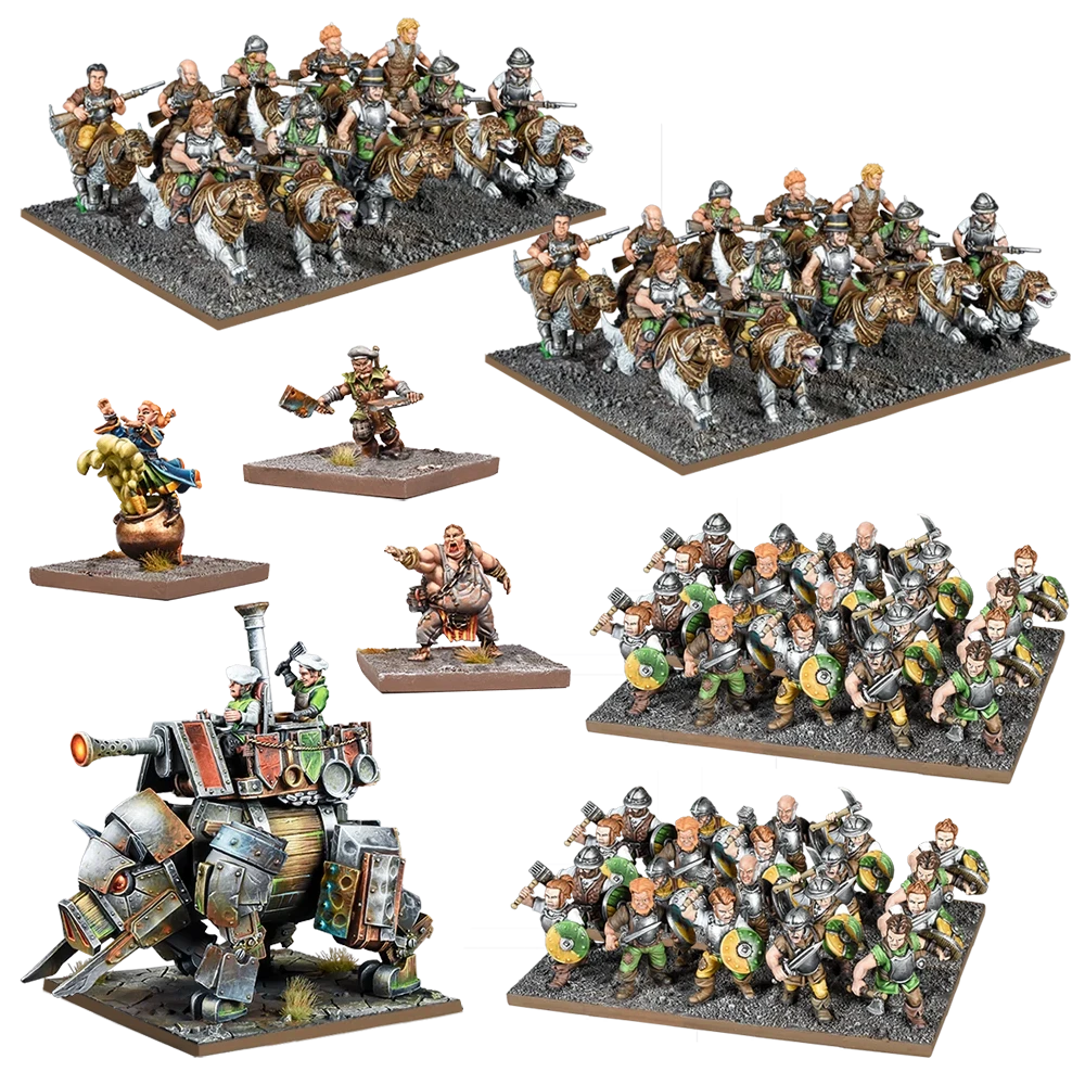 Kings of War: Halfling Battalion