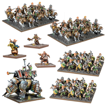 Kings of War: Halfling Battalion
