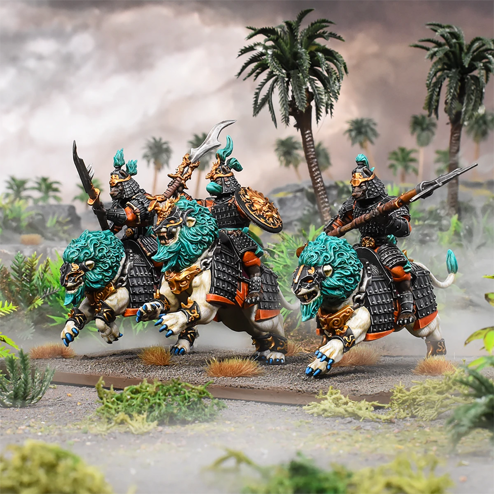 Kings of War: Xirkaali Lionsnarl Cavalry Regiment