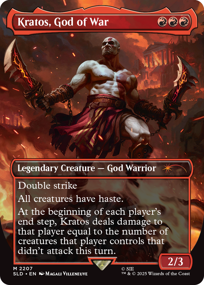 Magic: Secret Lair x: Playstation: God of War: Greek (Non Foil)