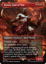 Magic: Secret Lair x: Playstation: God of War: Greek (Non Foil)