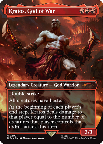 Magic: Secret Lair x: Playstation: God of War: Greek (Non Foil)