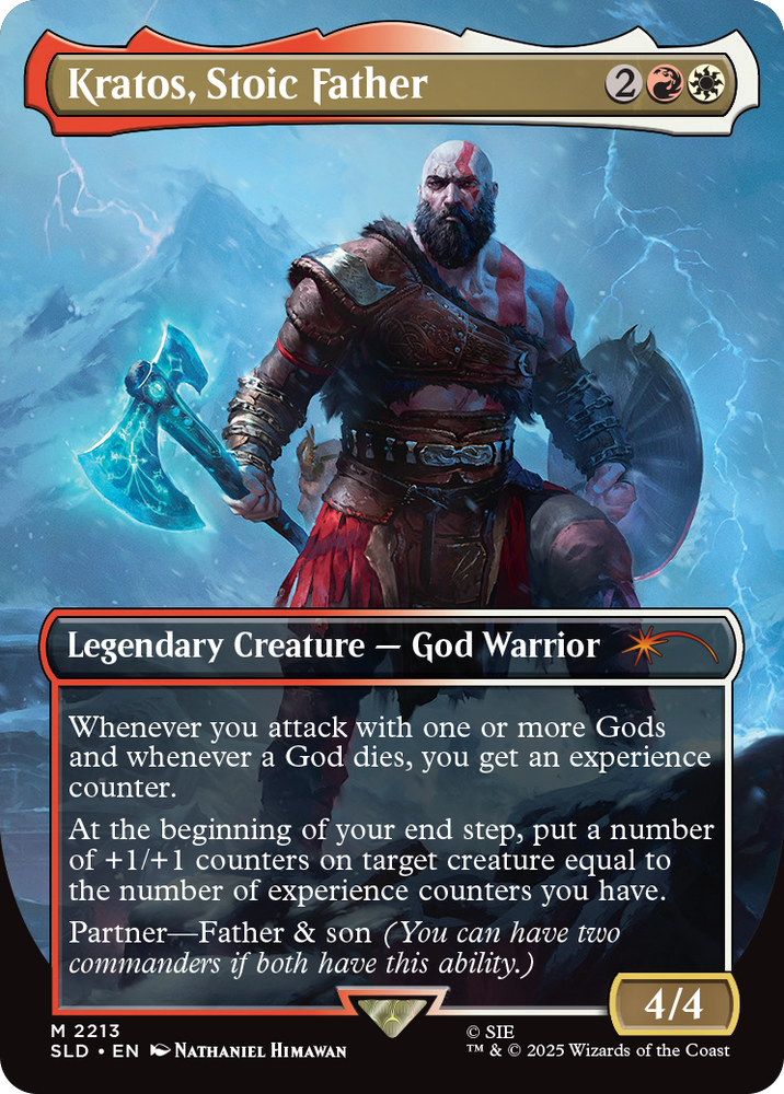 Magic: Secret Lair x: Playstation: God of War: Norse (Non Foil)