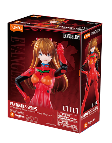 Blokees: Evangelion Fantastics Series - Asuka Shikinami Langley (Plug Suit)
