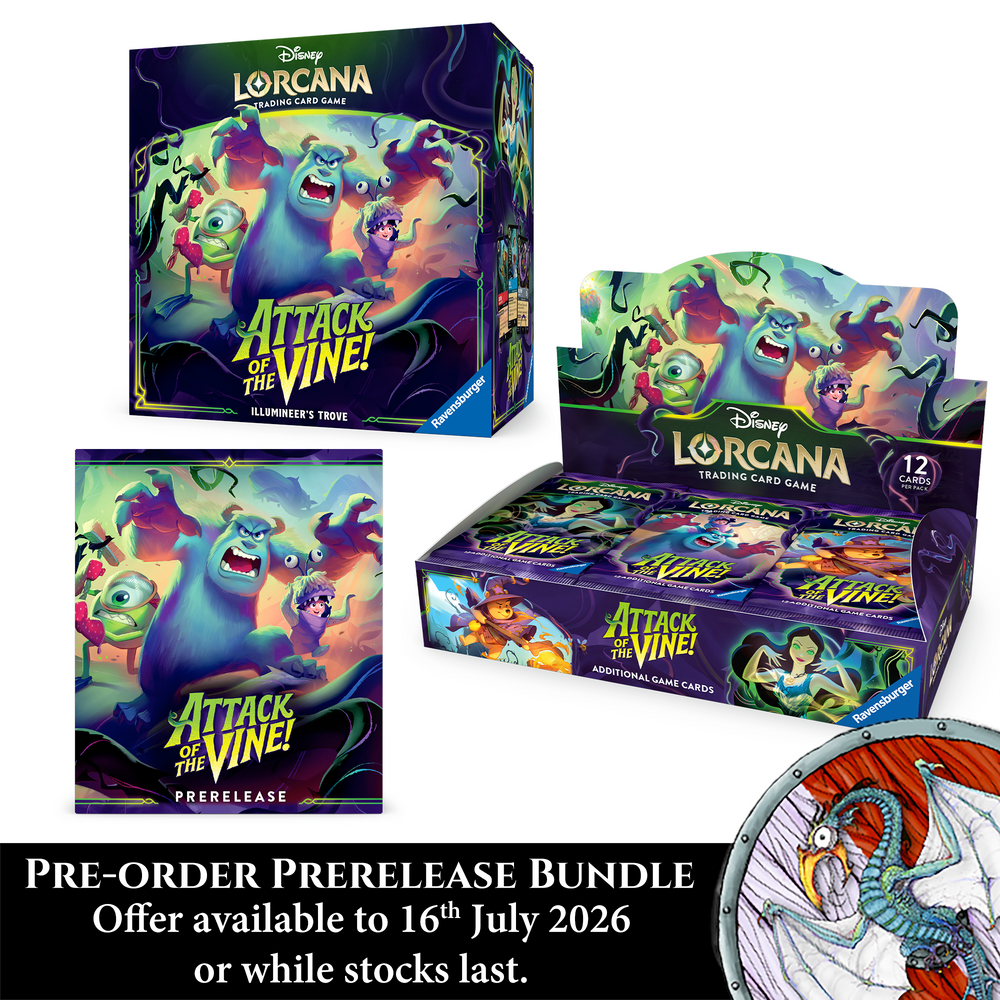 Disney Lorcana: S13 Attack of the Vine! Prerelease Bundle