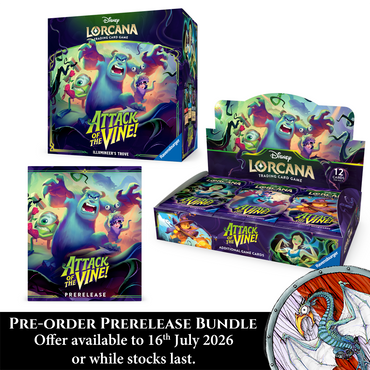 Disney Lorcana: S13 Attack of the Vine! Prerelease Bundle