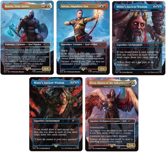 Magic: Secret Lair x: Playstation: God of War: Norse (Non Foil)