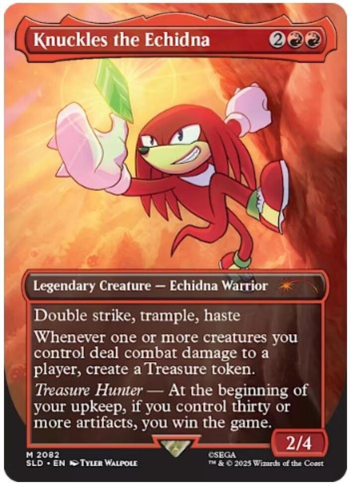 Magic: Secret Lair x Sonic the Hedgehog Friends and Foes (Non-Foil)