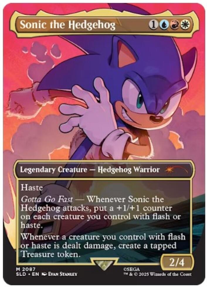 Magic: Secret Lair x Sonic the Hedgehog Friends and Foes (Non-Foil)