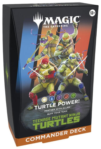 Magic: Teenage Mutant Ninja Turtles Commander Deck - Turtle Power