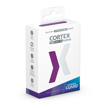 Ultimate Guard: Cortex Sleeves STD 66 x 91mm Matte PURPLE (100)