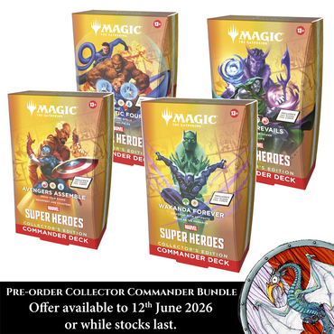 Magic: Marvel Super Heroes: Pre-Order Collector's Commander Bundle