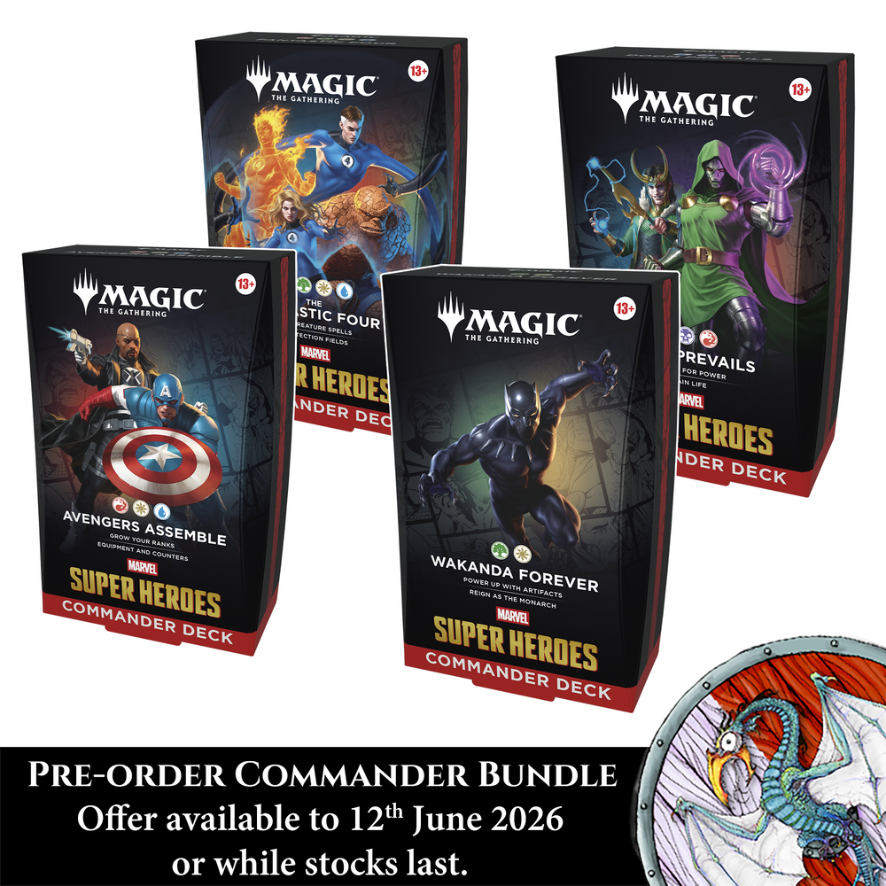 Magic: Marvel Super Heroes: Pre-Order Commander Bundle