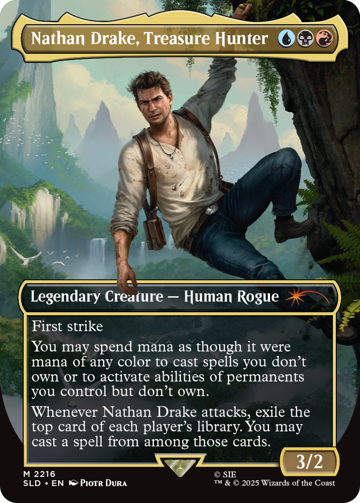 Magic: Secret Lair x: Playstation: Uncharted (Non Foil)