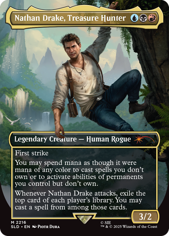 Magic: Secret Lair x: Playstation: Uncharted (Non Foil)