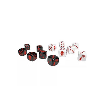 Zombicide 2nd Edition Black and White Dice Pack