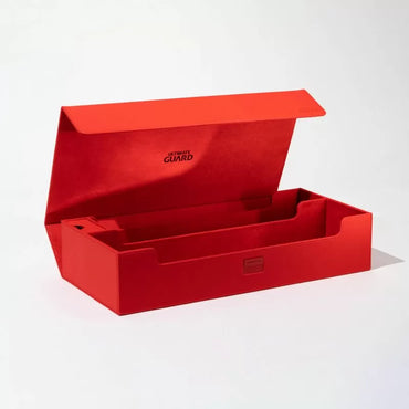 Ultimate Guard: Deck Case – XenoSkin Monocolor Superhive 550+ (Red)