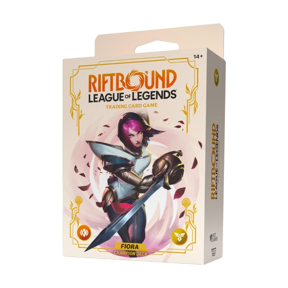 Riftbound: League of Legends TCG: Spiritforged Champion Deck: Fiora