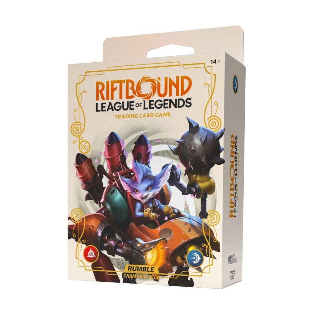 Riftbound: League of Legends TCG: Spiritforged Champion Deck: Rumble