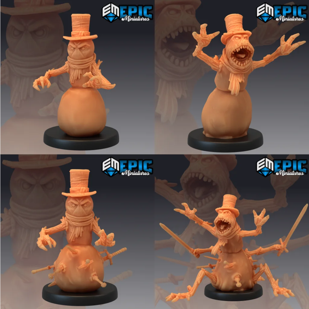 Pluto Minis: Snowmen - Set A