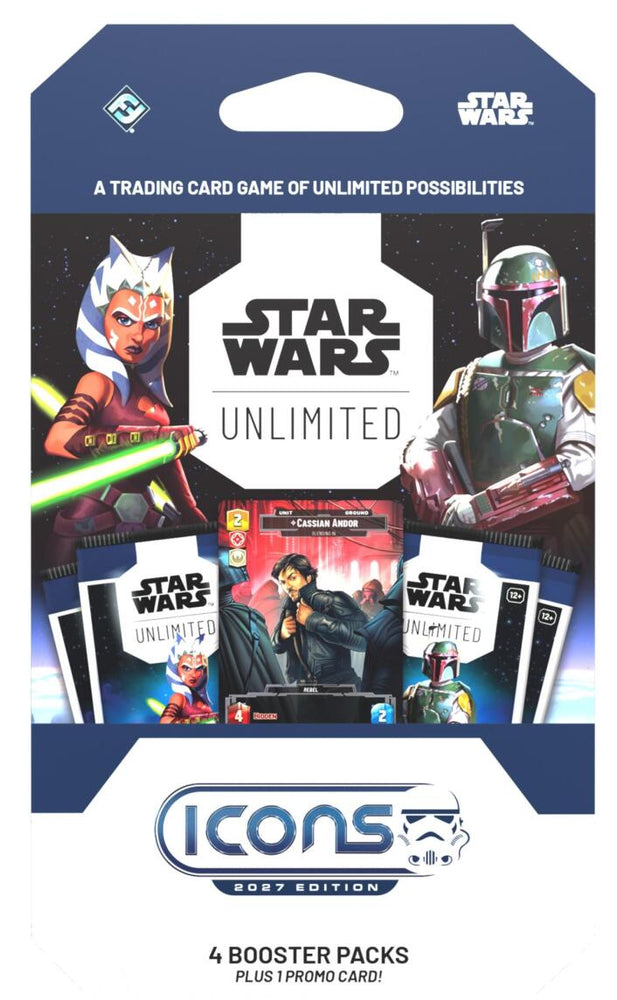 Star Wars Unlimited: Icons 2027 Edition Booster 4 Pack