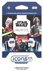 Star Wars Unlimited: Icons 2027 Edition Booster 4 Pack