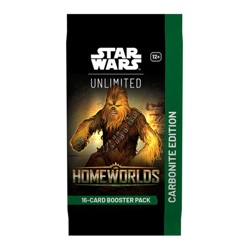 Star Wars Unlimited: S09 Homeworlds Carbonite Booster