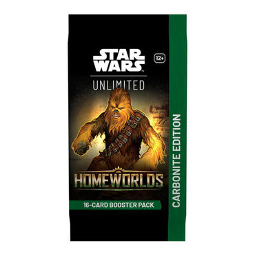 Star Wars Unlimited: S09 Homeworlds Carbonite Booster