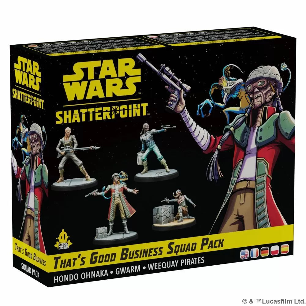 Star Wars Shatterpoint: That's Good Business Hondo Ohnaka Squad Pack