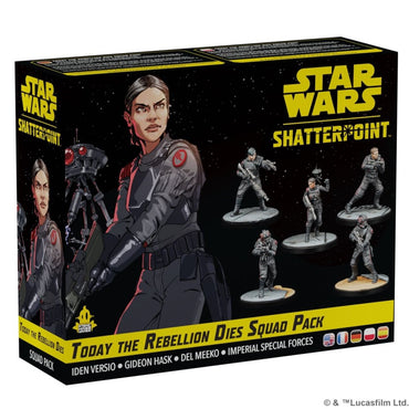 Star Wars Shatterpoint: Today the Rebellion Dies Iden Versio Squad Pack