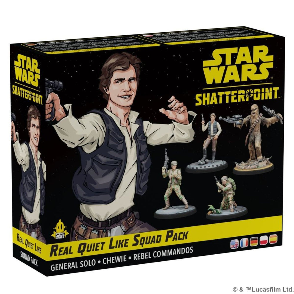 Star Wars Shatterpoint: Real Quiet Like General Solo Squad Pack