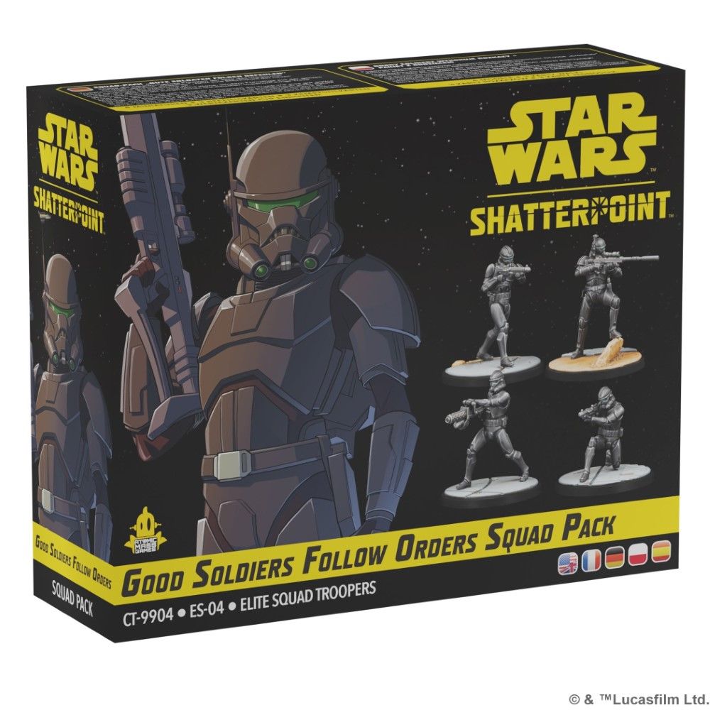 Star Wars Shatterpoint: Good Soldiers Follow Orders Squad Pack