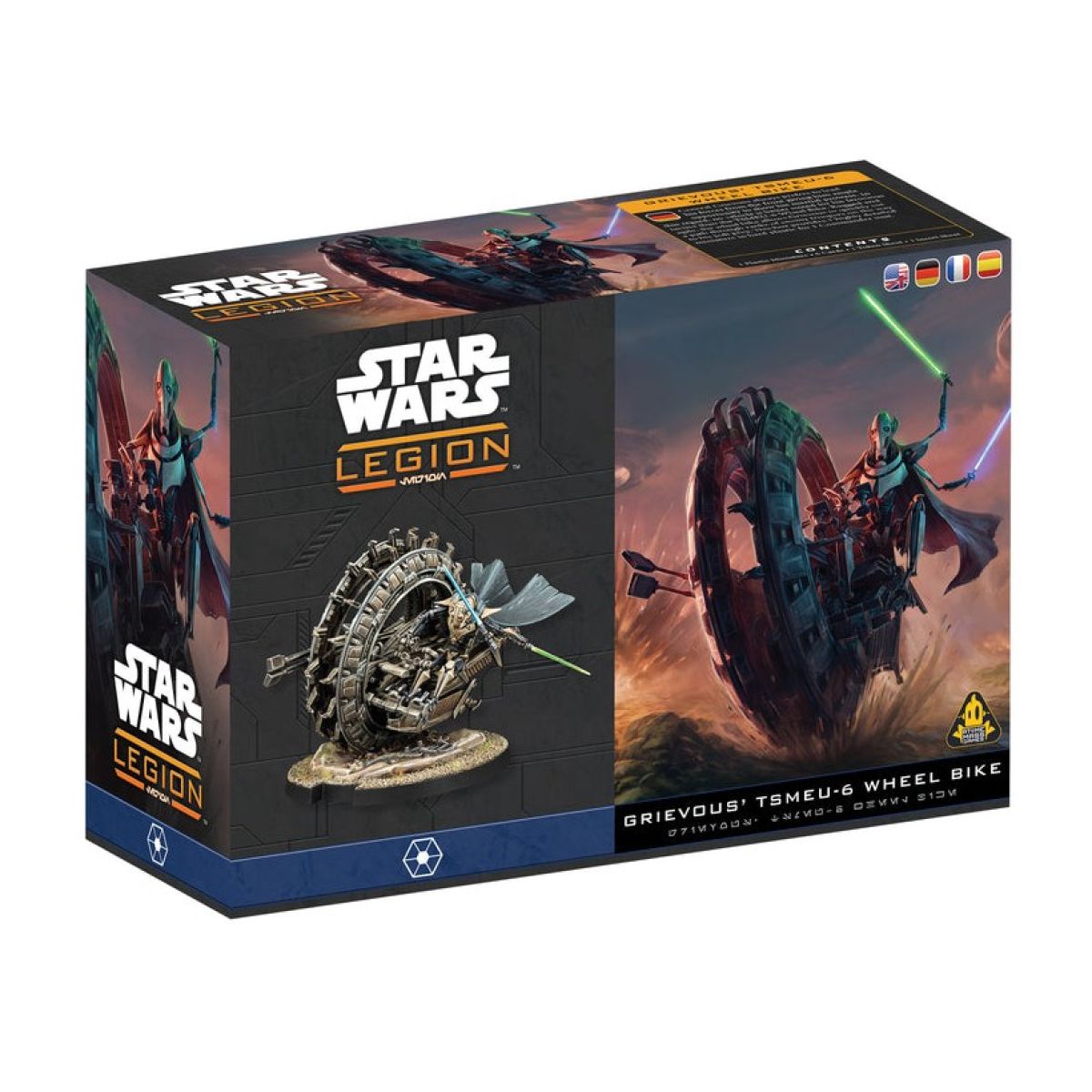 Star Wars: Legion: General Grievous' TSMEU-6 Wheel Bike