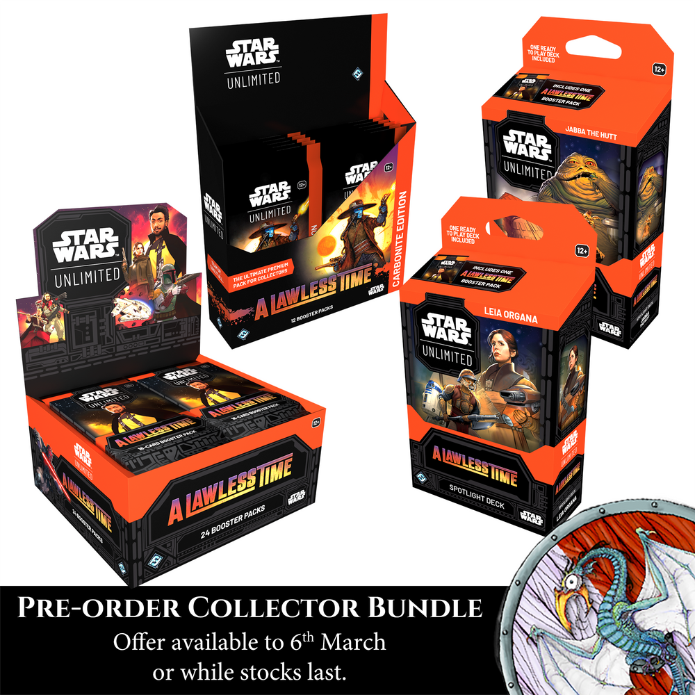 Star Wars Unlimited: S07 A Lawless Time Pre-order Collector Bundle