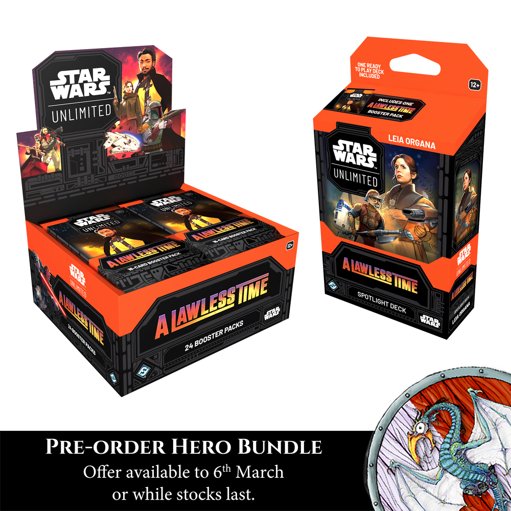 Star Wars Unlimited: S07 A Lawless Time Pre-order Play Bundle