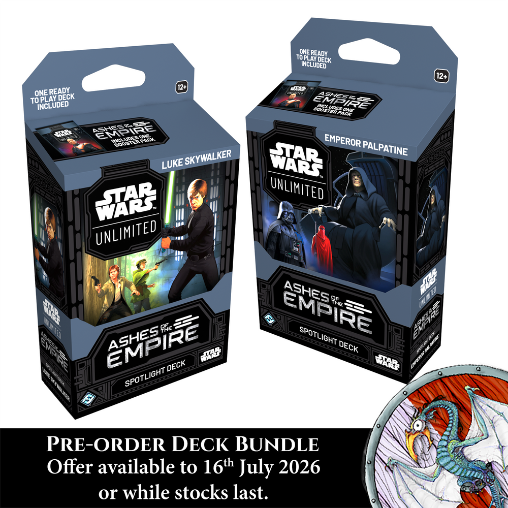 Star Wars Unlimited: S08 Ashes of the Empire Pre-order Deck Bundle