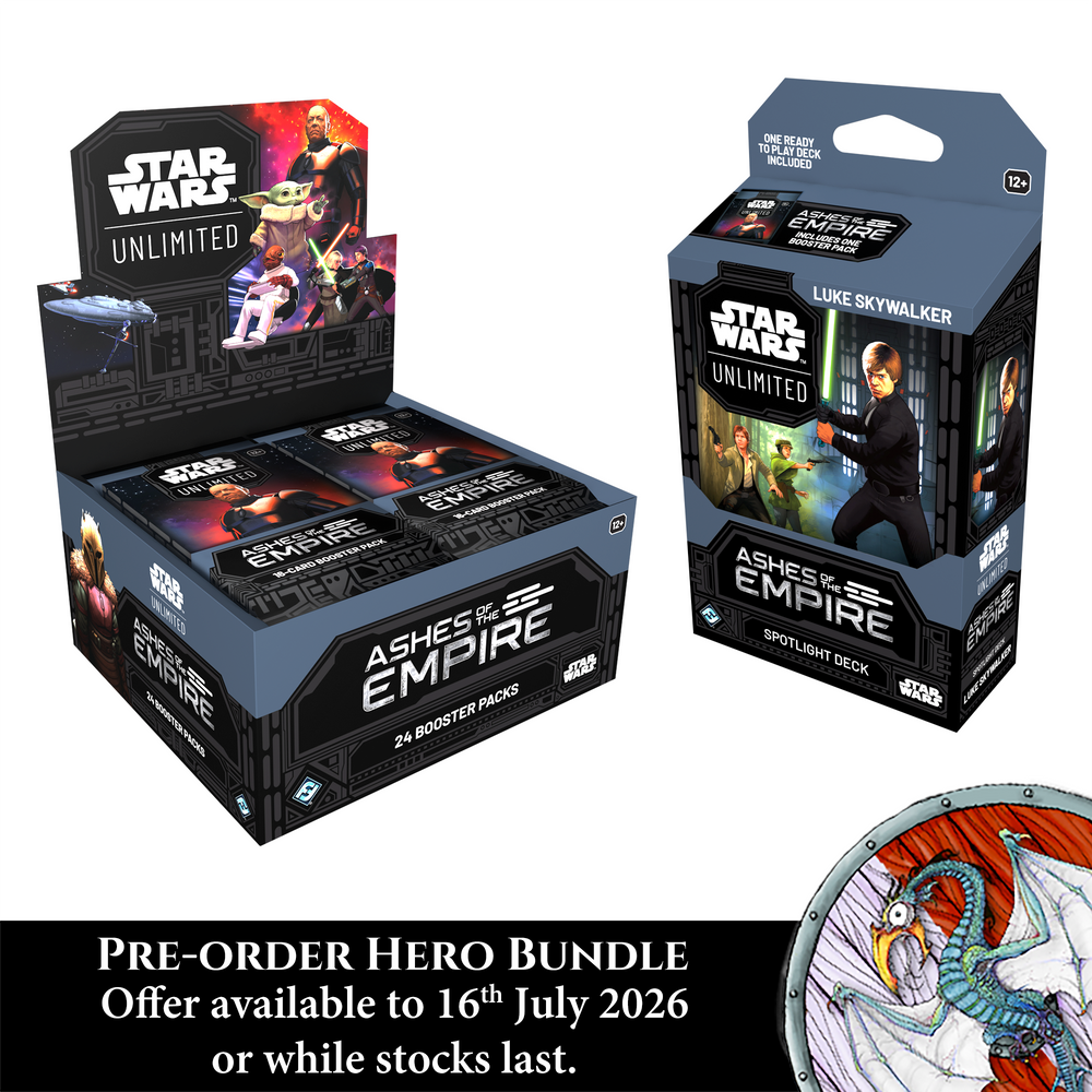 Star Wars Unlimited: S08 Ashes of the Empire Pre-order Play Bundle